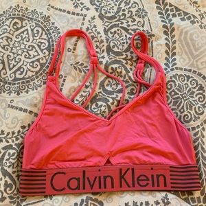 CK sports bra